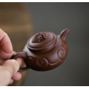 Tiny Fanggu Ruyi Yixing Teapot 65ml